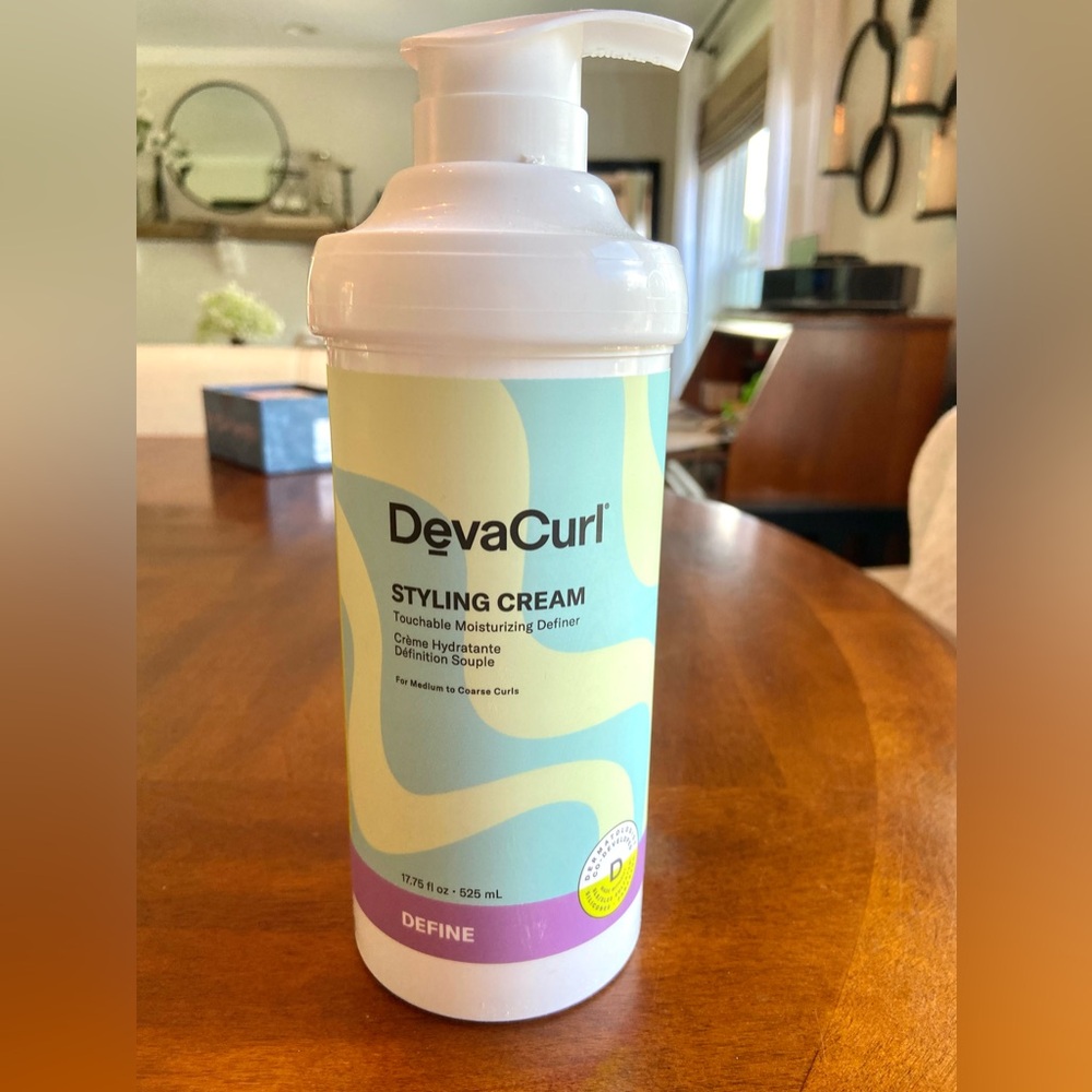 New! DevaCurl Styling Cream. Large 17.75oz